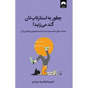 کتاب چطور به استارتاپ‌ تان گند می‌ زنید